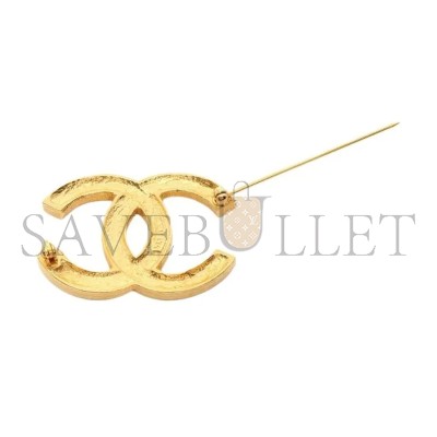 CHANEL CC LOGO BROOCH 896396 CHANEL CC LOGO BROOCH 896396